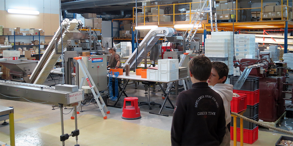 Visite de l'usine de sirop d'Eyguebelle
