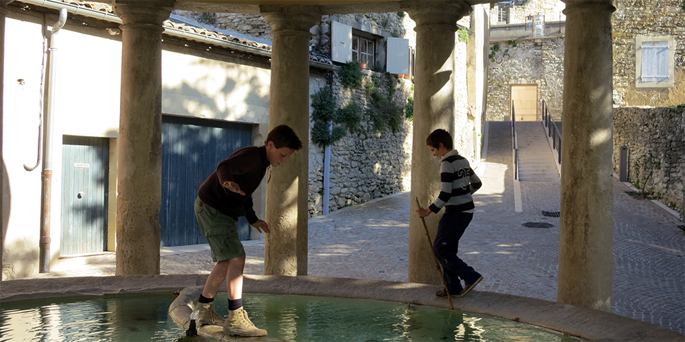Au lavoir de Grignan